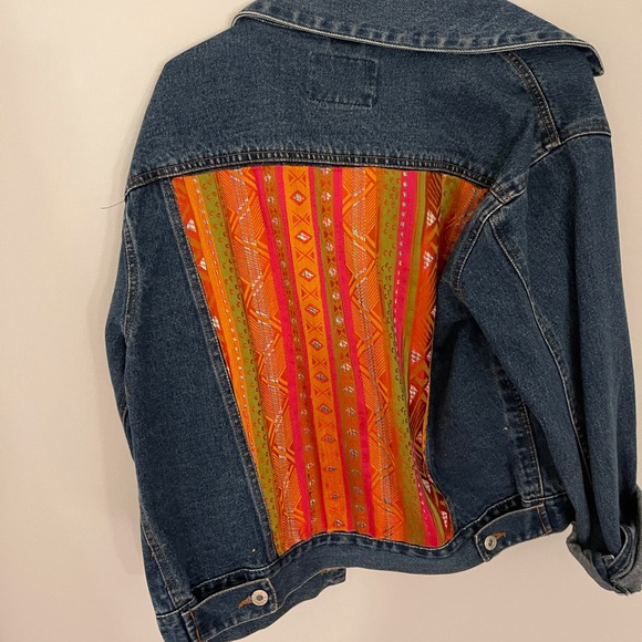 UNIQUE, HANDSEWN Denim Jacket - Picture 1 of 3